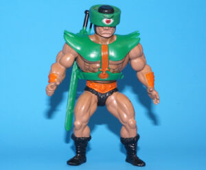 MOTU HE-MAN MASTERS OF THE UNIVERSE TRI-KLOPS 100% COMPLETE MALAYSIA UGLY FACE VARIANT 1983 MATTEL