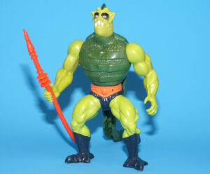 MOTU HE-MAN MASTERS OF THE UNIVERSE WHIPLASH 100% COMPLETE NO COO 1984 MATTEL