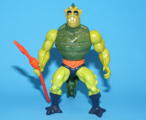 MOTU HE-MAN MASTERS OF THE UNIVERSE WHIPLASH 100% COMPLETE NO COO 1984 MATTEL