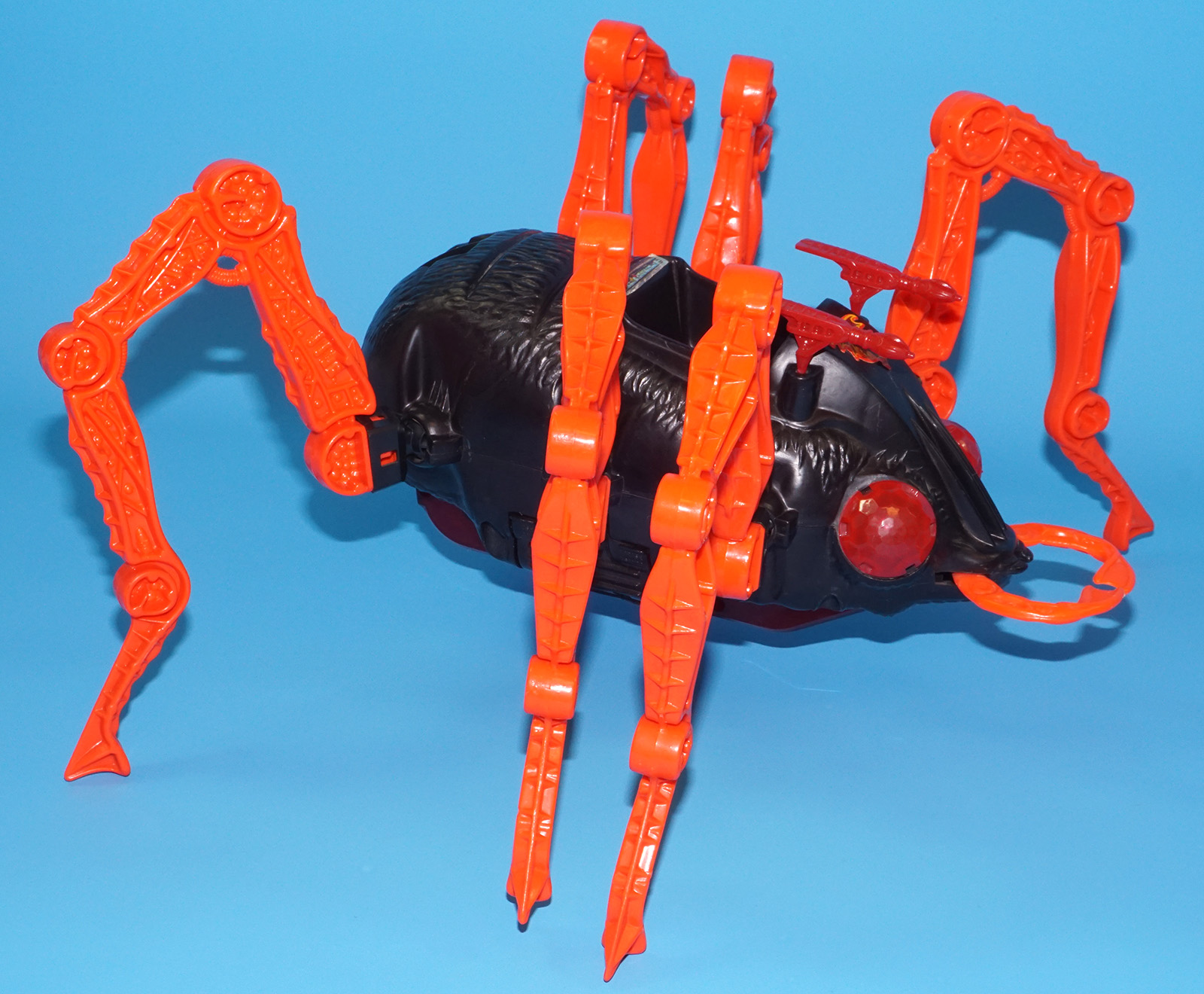 MOTU HE-MAN MASTERS OF THE UNIVERSE SPYDOR 100% COMPLETE 1984 MATTEL WORKS! - Image 4