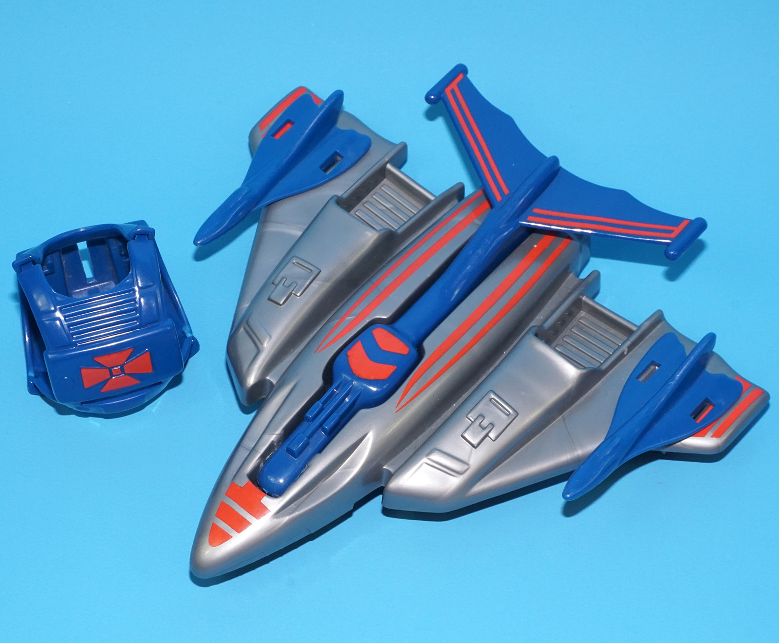 MOTU HE-MAN MASTERS OF THE UNIVERSE JET SLED HONG KONG COO 100% COMPLETE 1986 MATTEL - Image 2