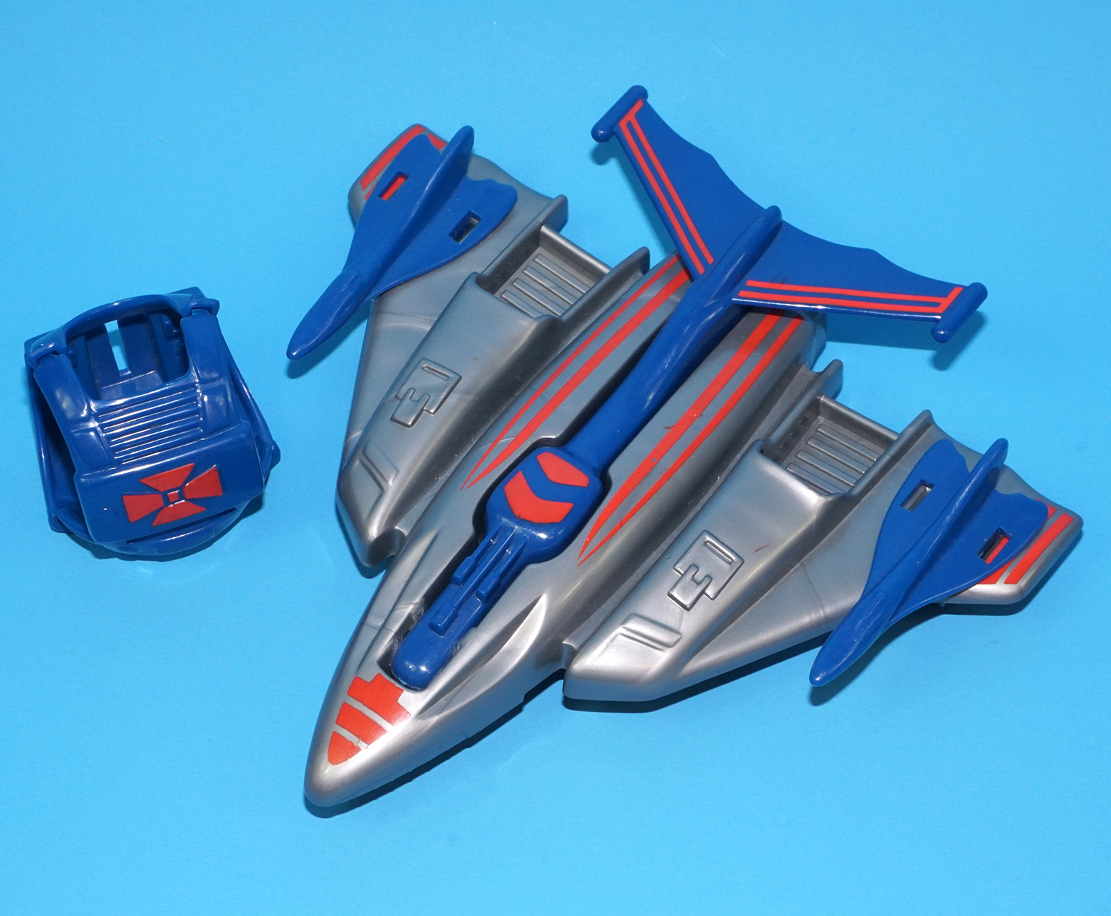 MOTU HE-MAN MASTERS OF THE UNIVERSE JET SLED HONG KONG COO 100% COMPLETE 1986 MATTEL - Image 2