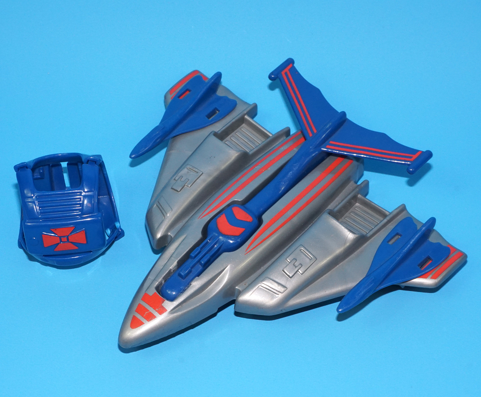 MOTU HE-MAN MASTERS OF THE UNIVERSE JET SLED HONG KONG COO 100% COMPLETE 1986 MATTEL - Image 2