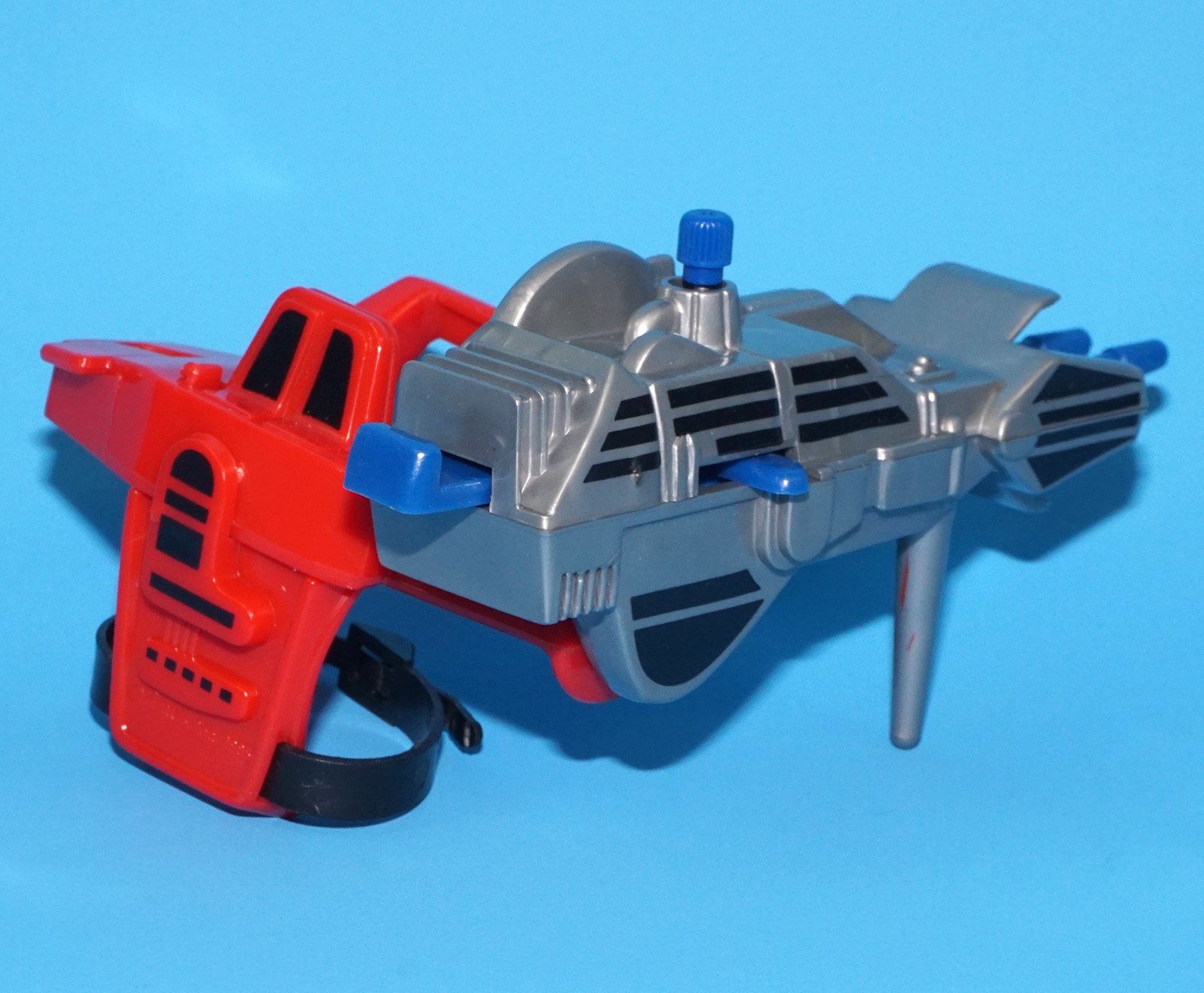 MOTU HE-MAN MASTERS OF THE UNIVERSE MEGALASER 100% COMPLETE 1985 MATTEL WORKS! - Image 2