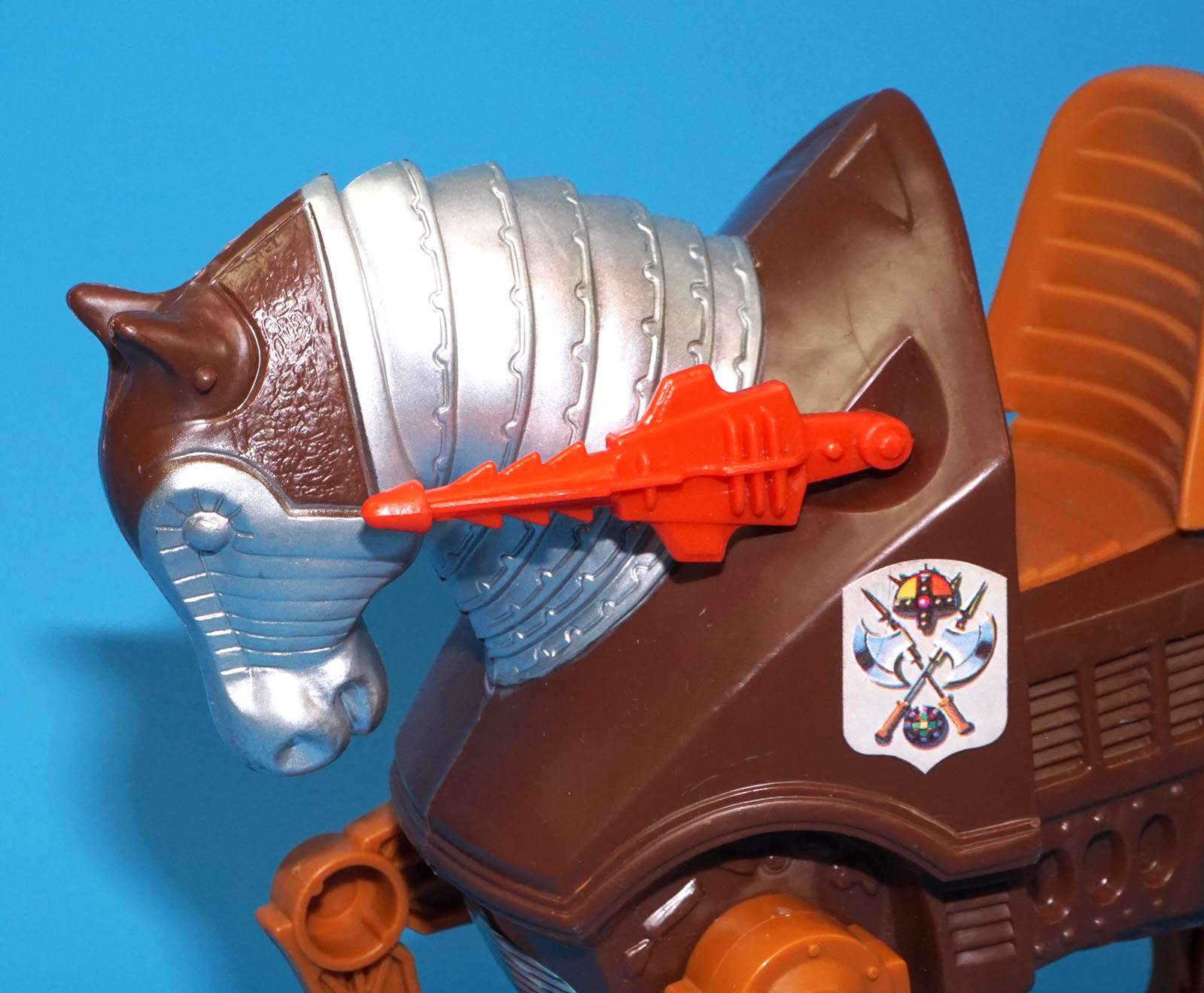 MOTU HE-MAN MASTERS OF THE UNIVERSE STRIDOR 100% COMPLETE MALAYSIA 1984 MATTEL - Image 5