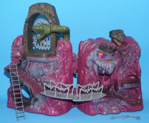MOTU HE-MAN MASTERS OF THE UNIVERSE SNAKE MOUNTAIN 100% COMPLETE ITALY COO 1984 MATTEL WORKS!
