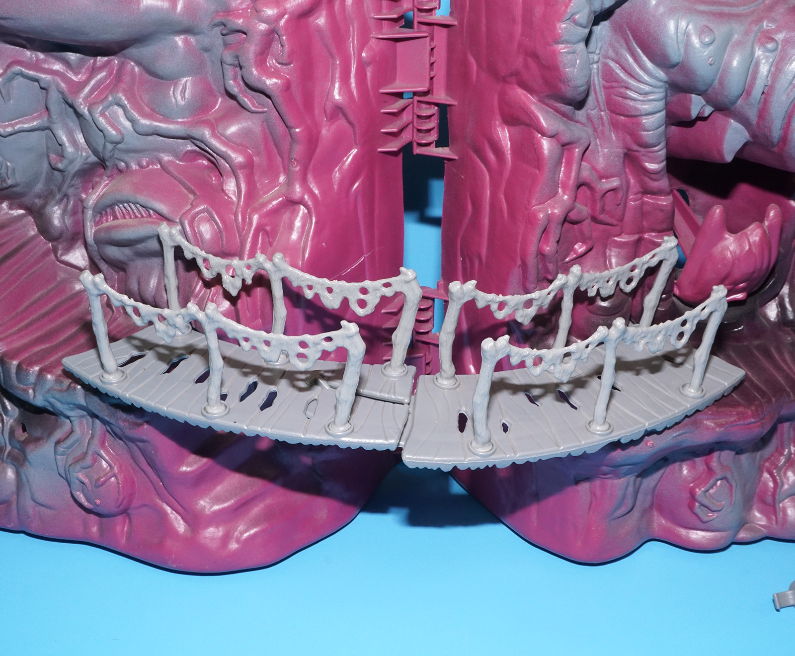 MOTU HE-MAN MASTERS OF THE UNIVERSE SNAKE MOUNTAIN 100% COMPLETE ITALY COO 1984 MATTEL WORKS! - Image 5