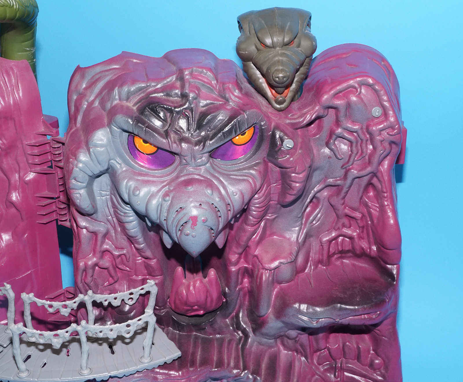 MOTU HE-MAN MASTERS OF THE UNIVERSE SNAKE MOUNTAIN 100% COMPLETE ITALY COO 1984 MATTEL WORKS! - Image 6