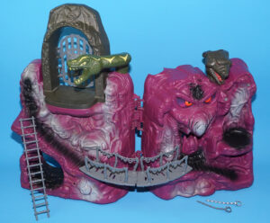 MOTU HE-MAN MASTERS OF THE UNIVERSE SNAKE MOUNTAIN 100% COMPLETE USA COO 1984 MATTEL WORKS!