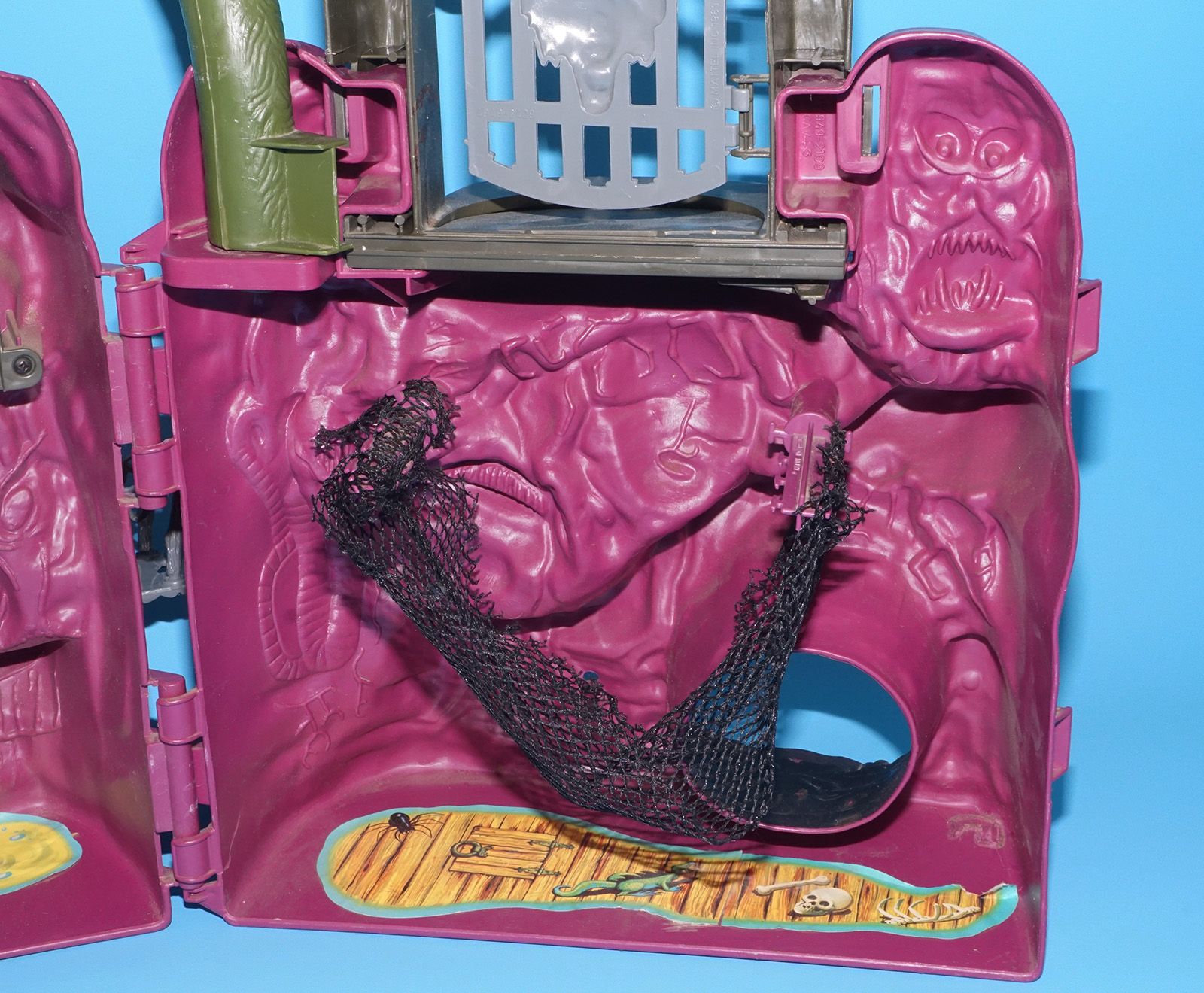 MOTU HE-MAN MASTERS OF THE UNIVERSE SNAKE MOUNTAIN 100% COMPLETE USA COO 1984 MATTEL WORKS! - Image 10