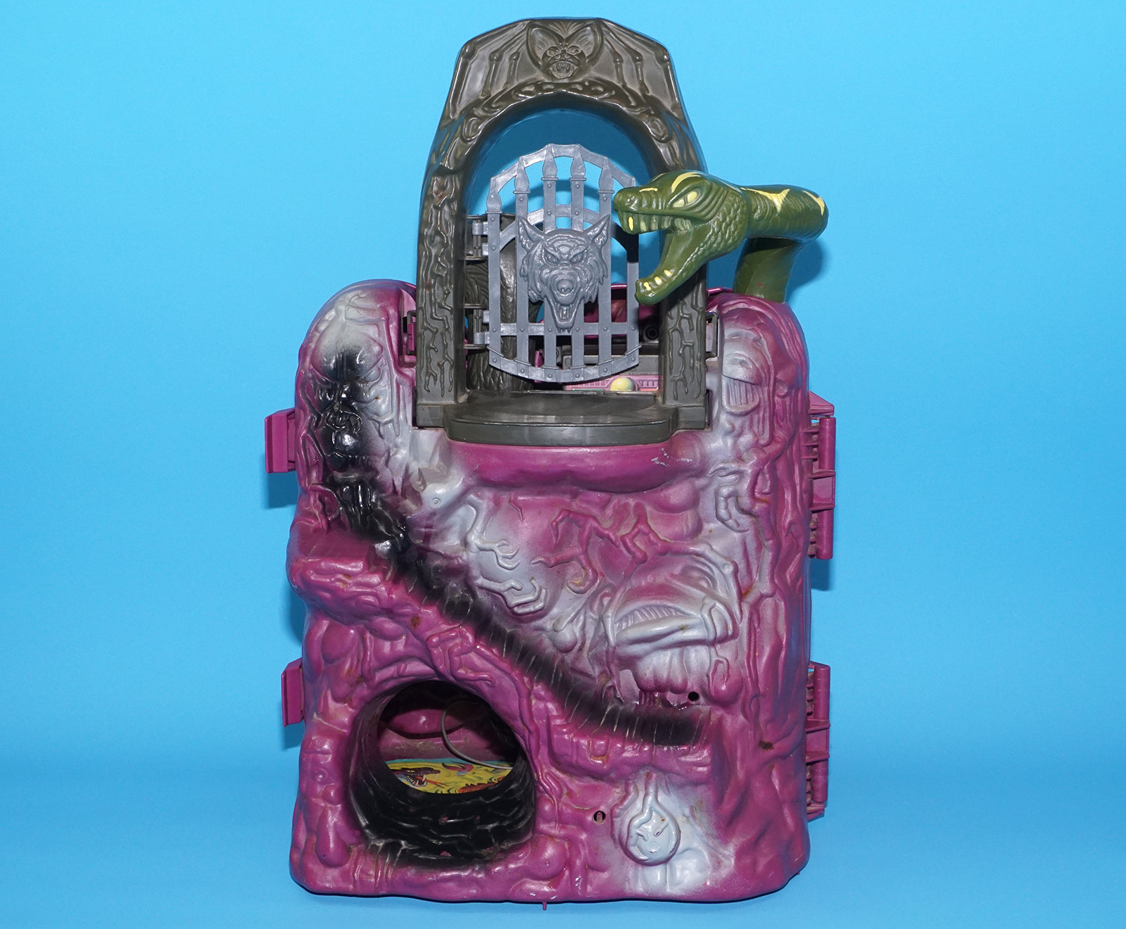 MOTU HE-MAN MASTERS OF THE UNIVERSE SNAKE MOUNTAIN 100% COMPLETE USA COO 1984 MATTEL WORKS! - Image 12