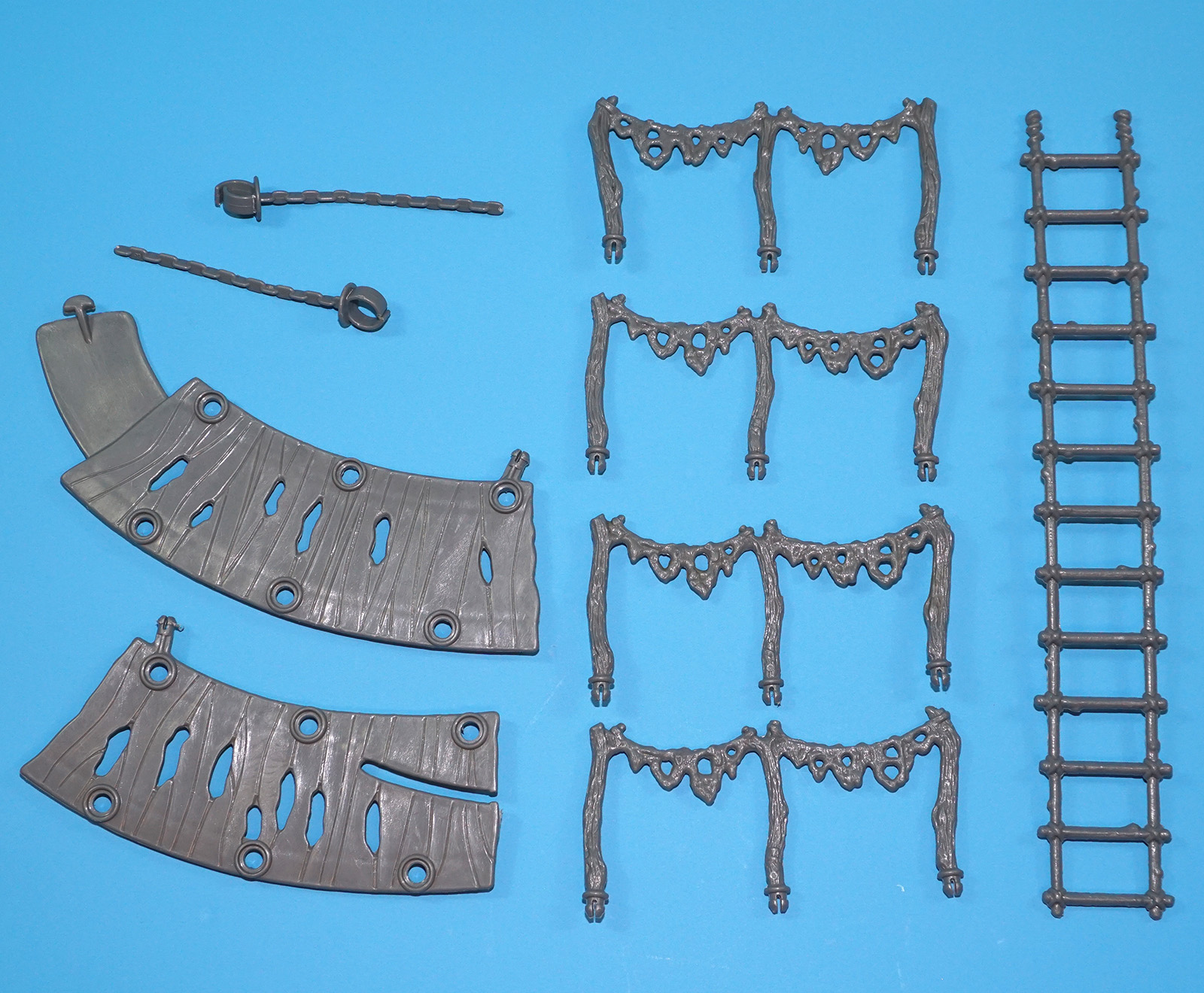 MOTU HE-MAN MASTERS OF THE UNIVERSE SNAKE MOUNTAIN 100% COMPLETE USA COO 1984 MATTEL WORKS! - Image 13