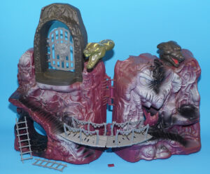 MOTU HE-MAN MASTERS OF THE UNIVERSE SNAKE MOUNTAIN NEAR COMPLETE USA COO 1984 MATTEL WORKS!