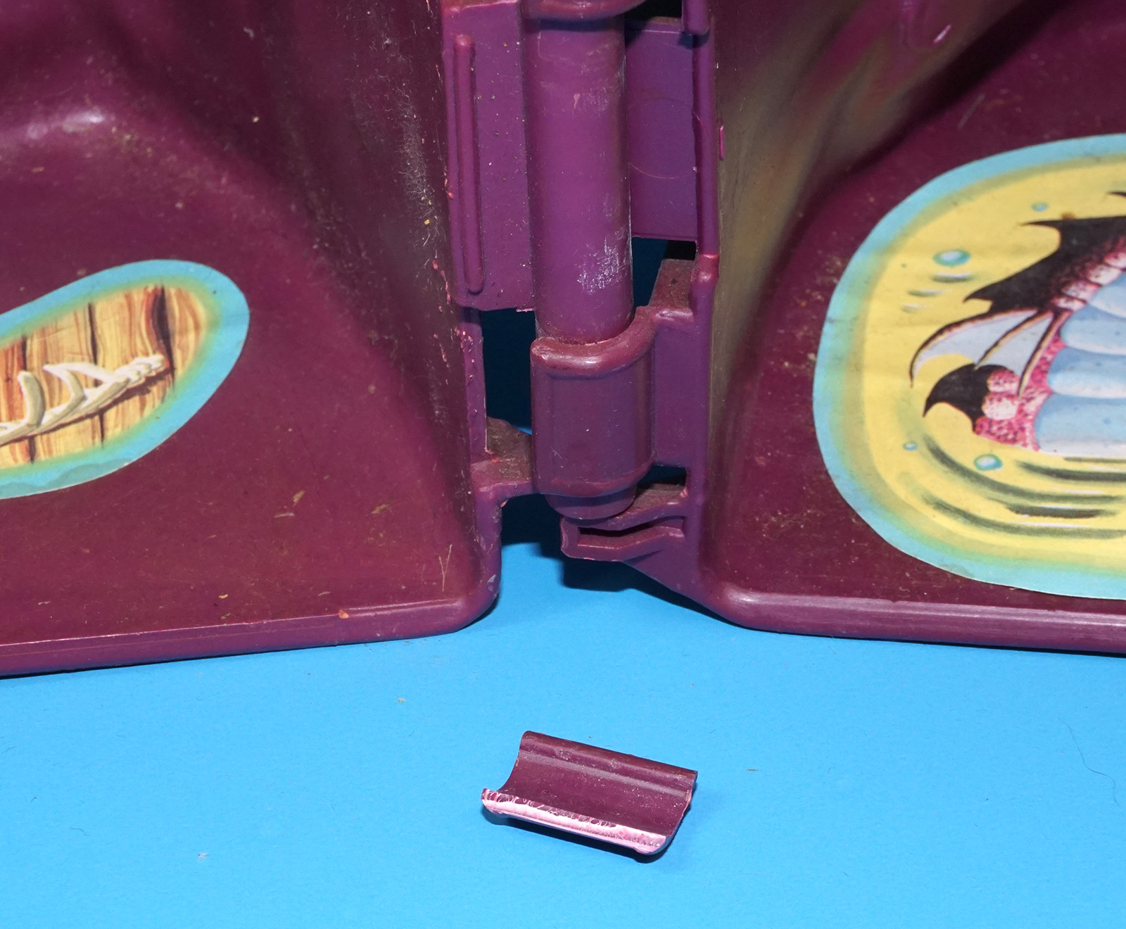 MOTU HE-MAN MASTERS OF THE UNIVERSE SNAKE MOUNTAIN NEAR COMPLETE USA COO 1984 MATTEL WORKS! - Image 12