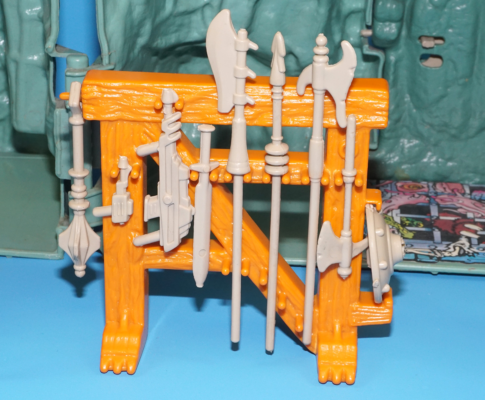 MOTU HE-MAN MASTERS OF THE UNIVERSE CASTLE GRAYSKULL 100% COMPLETE NO COO 1981 MATTEL - Image 7