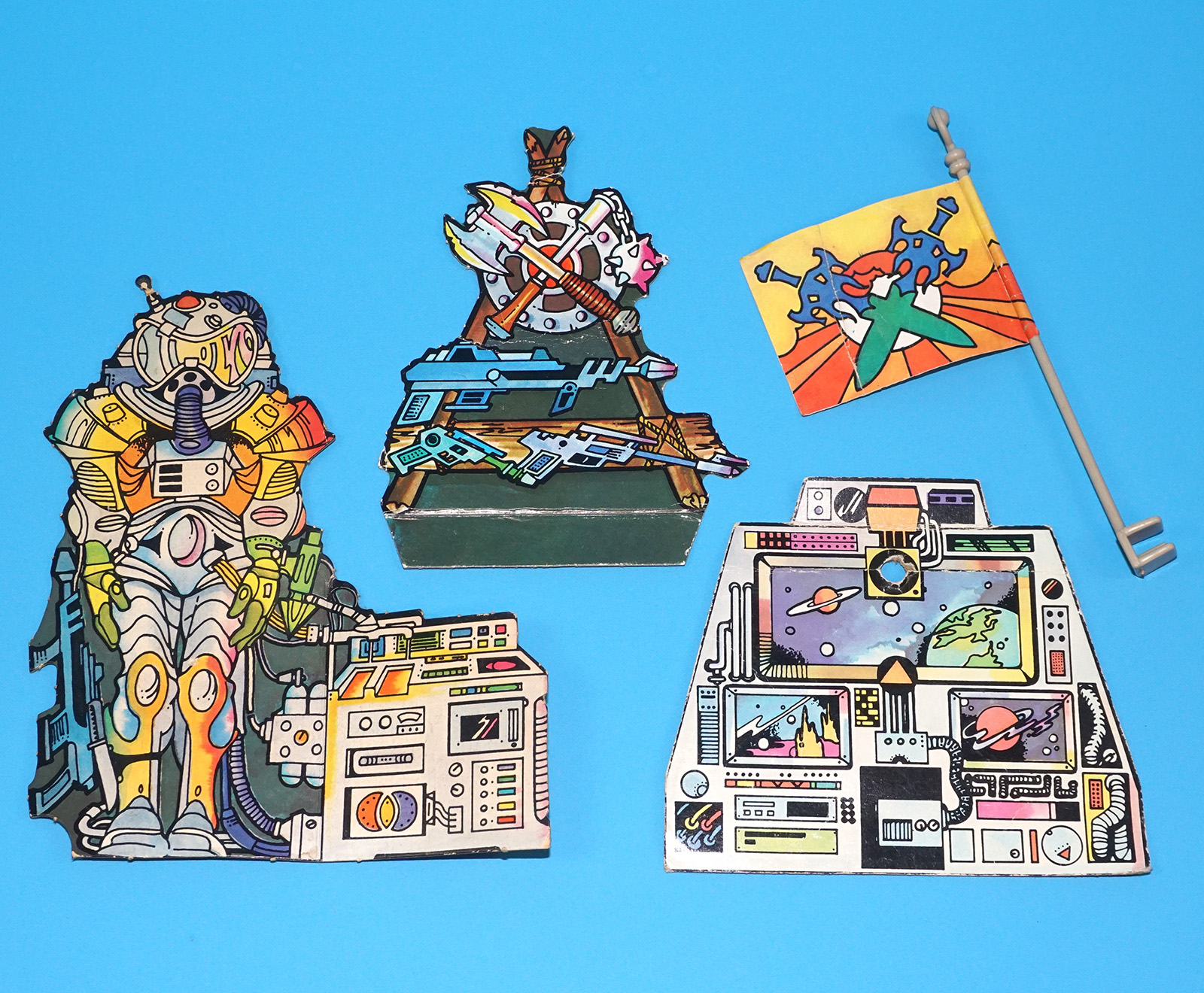 MOTU HE-MAN MASTERS OF THE UNIVERSE CASTLE GRAYSKULL 100% COMPLETE NO COO 1981 MATTEL - Image 13