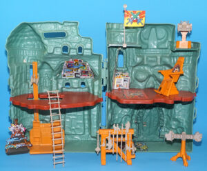 MOTU HE-MAN MASTERS OF THE UNIVERSE CASTLE GRAYSKULL 100% COMPLETE USA COO 1981 MATTEL
