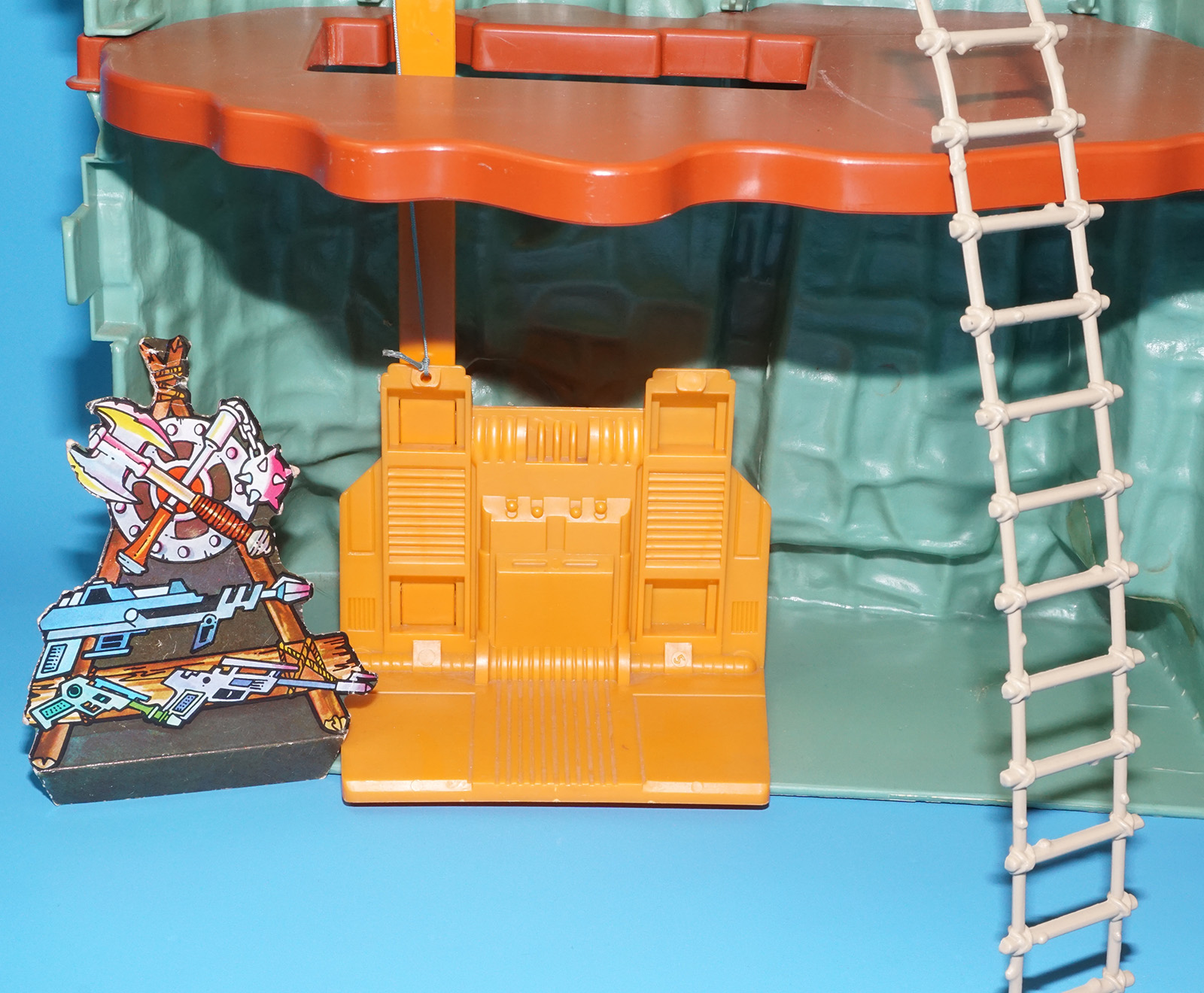 MOTU HE-MAN MASTERS OF THE UNIVERSE CASTLE GRAYSKULL 100% COMPLETE USA COO 1981 MATTEL - Image 4