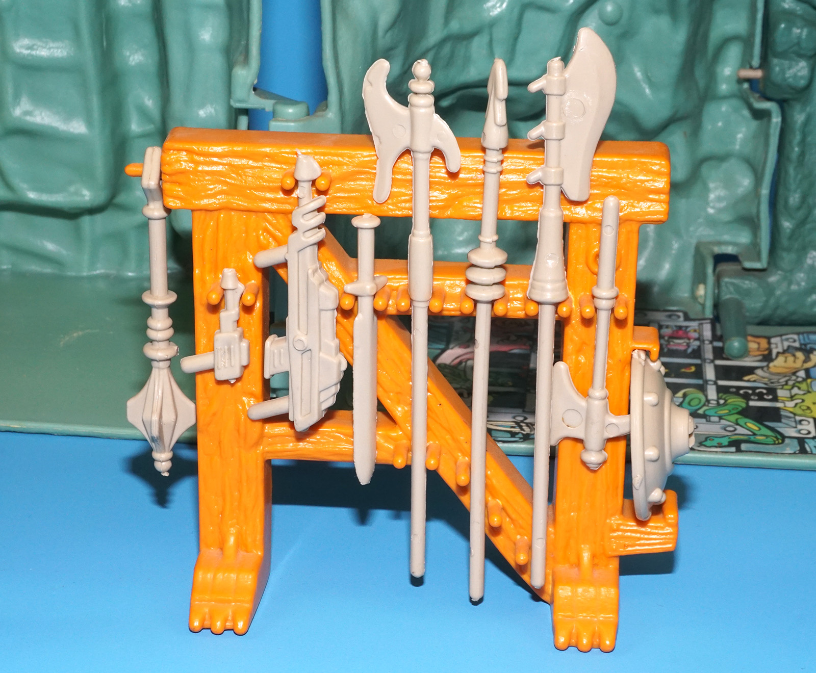 MOTU HE-MAN MASTERS OF THE UNIVERSE CASTLE GRAYSKULL 100% COMPLETE USA COO 1981 MATTEL - Image 5
