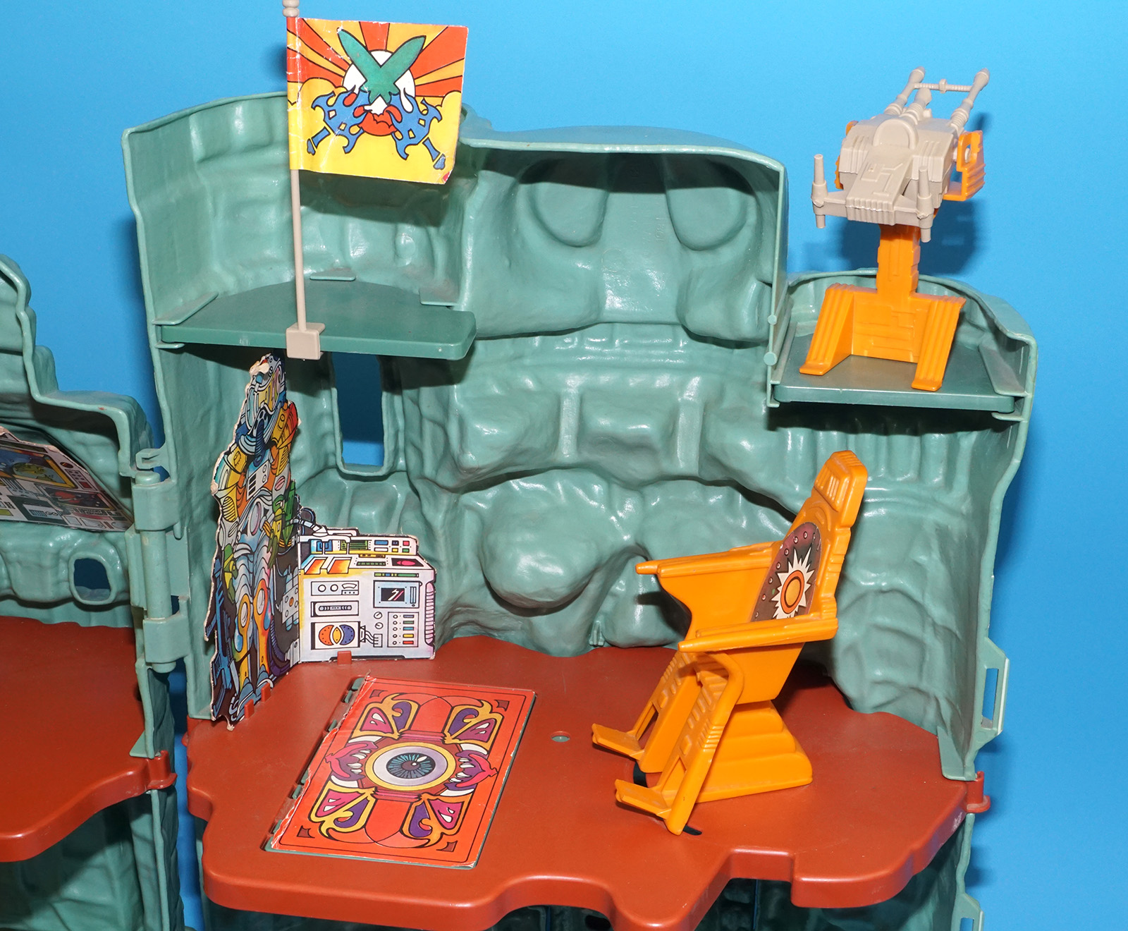 MOTU HE-MAN MASTERS OF THE UNIVERSE CASTLE GRAYSKULL 100% COMPLETE USA COO 1981 MATTEL - Image 7