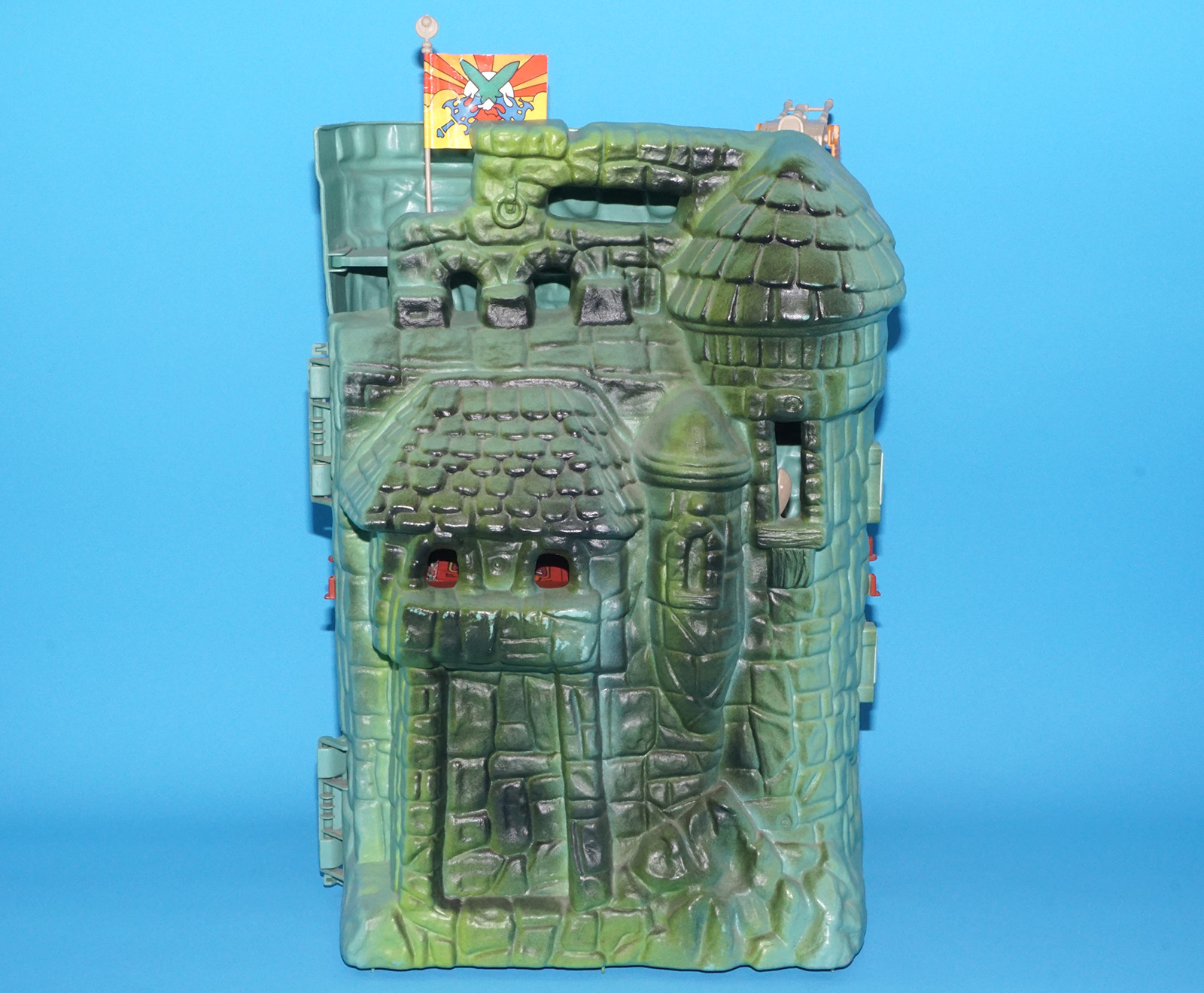 MOTU HE-MAN MASTERS OF THE UNIVERSE CASTLE GRAYSKULL 100% COMPLETE USA COO 1981 MATTEL - Image 9