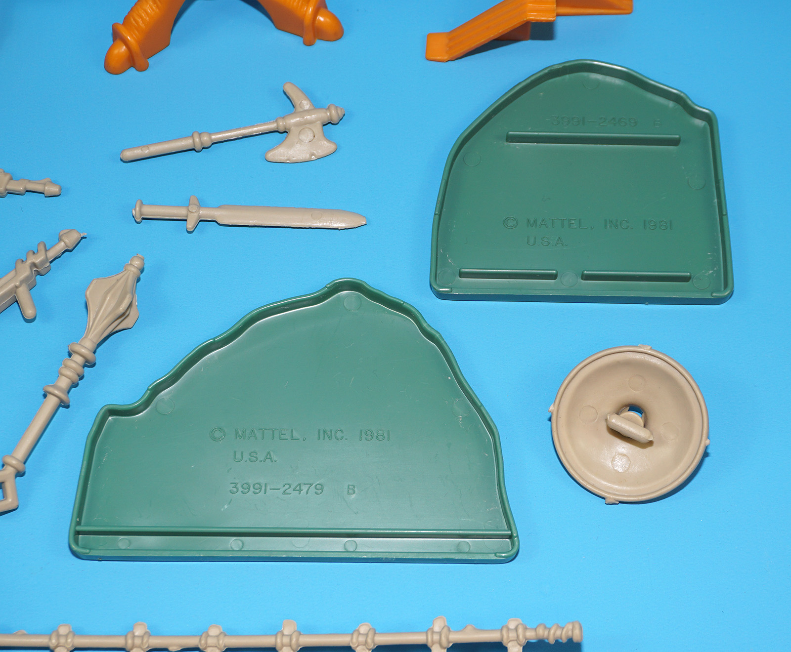 MOTU HE-MAN MASTERS OF THE UNIVERSE CASTLE GRAYSKULL 100% COMPLETE USA COO 1981 MATTEL - Image 13