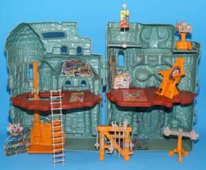 MOTU HE-MAN MASTERS OF THE UNIVERSE CASTLE GRAYSKULL 99% COMPLETE NO COO 1981 MATTEL