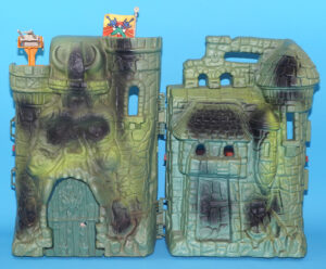 MOTU HE-MAN MASTERS OF THE UNIVERSE CASTLE GRAYSKULL NEAR COMPLETE NO COO 1981 MATTEL