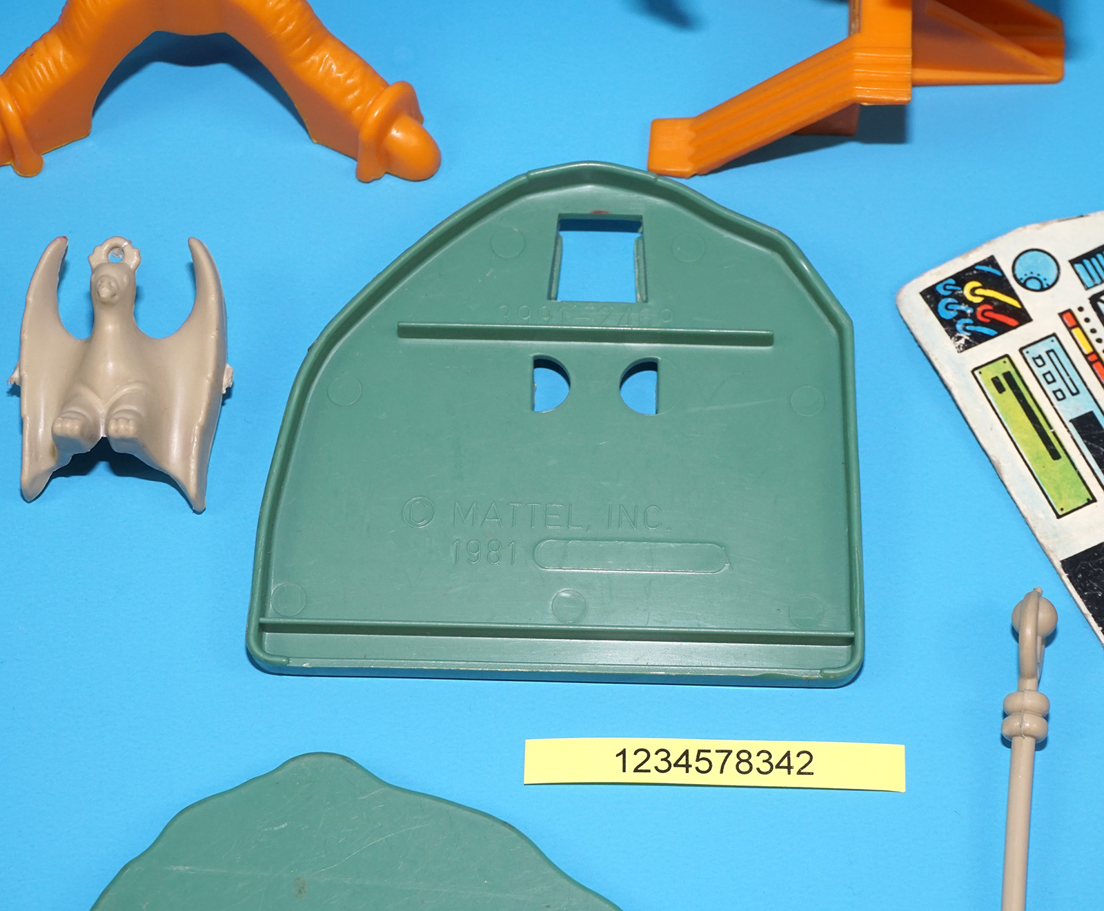 MOTU HE-MAN MASTERS OF THE UNIVERSE CASTLE GRAYSKULL NEAR COMPLETE NO COO 1981 MATTEL - Image 15