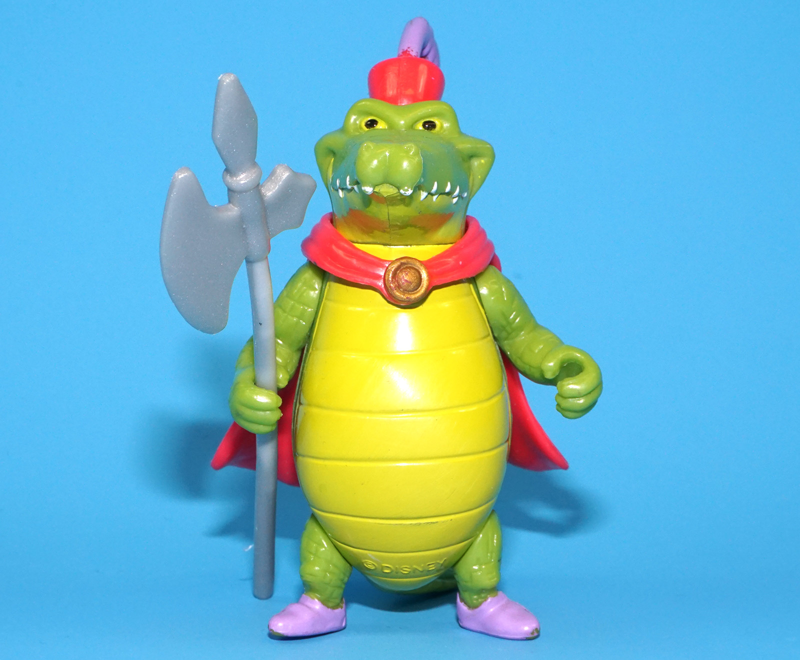 DISNEY HEROES ROBIN HOOD ACTION FIGURE CAPTAIN CROCODILE 100% COMPLETE 2004 FAMOSA