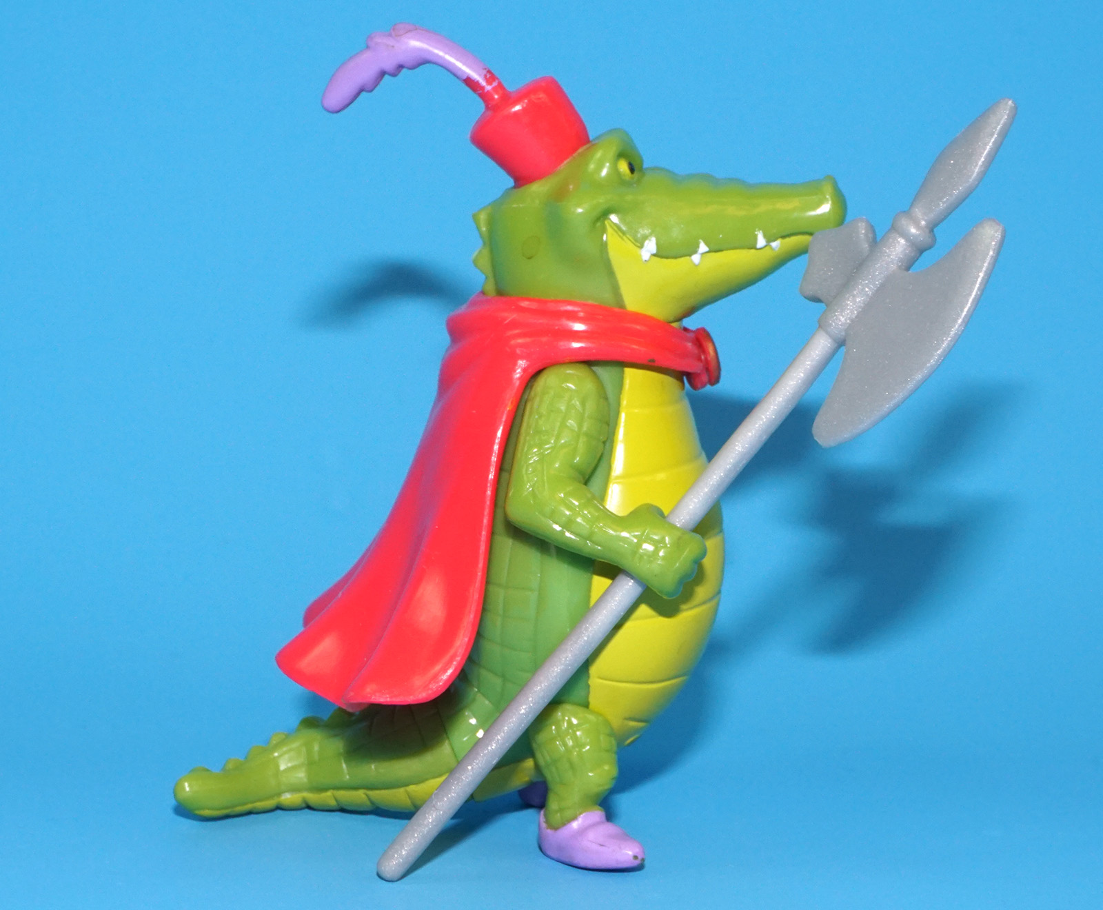 DISNEY HEROES ROBIN HOOD ACTION FIGURE CAPTAIN CROCODILE 100% COMPLETE 2004 FAMOSA - Image 3
