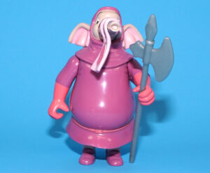 DISNEY HEROES ROBIN HOOD ACTION FIGURE CASTLE GUARD ELEPHANT 100% COMPLETE 2004 FAMOSA