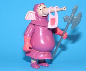 DISNEY HEROES ROBIN HOOD ACTION FIGURE CASTLE GUARD ELEPHANT 100% COMPLETE 2004 FAMOSA