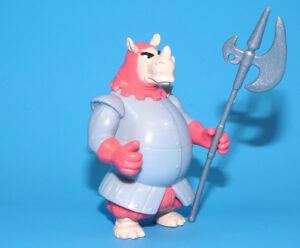 DISNEY HEROES ROBIN HOOD ACTION FIGURE CASTLE GUARD RHINO 100% COMPLETE 2004 FAMOSA