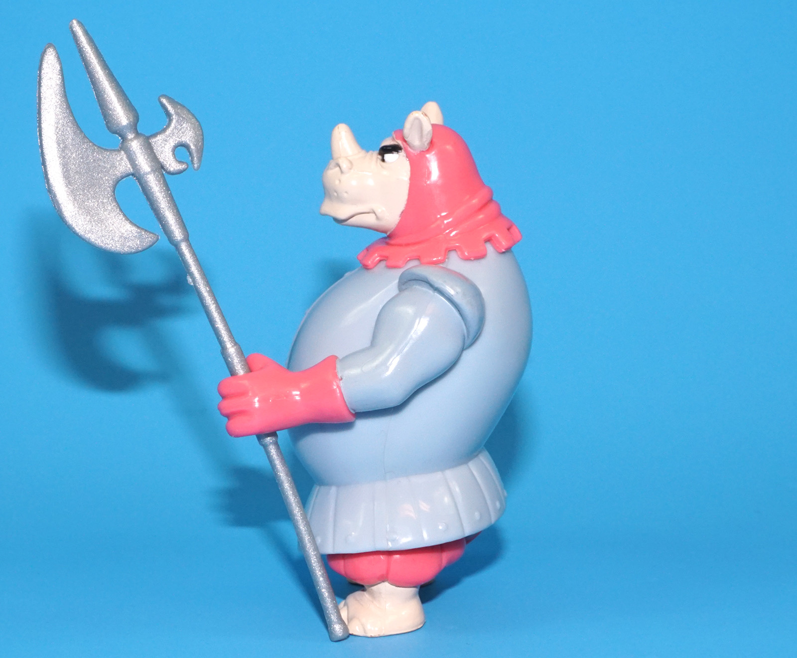 DISNEY HEROES ROBIN HOOD ACTION FIGURE CASTLE GUARD RHINO 100% COMPLETE 2004 FAMOSA - Image 3