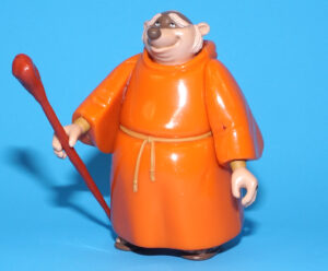 DISNEY HEROES ROBIN HOOD ACTION FIGURE FRIAR TUCK 100% COMPLETE 2004 FAMOSA READ