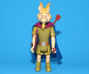 DISNEY HEROES ROBIN HOOD ACTION FIGURE GOAT ARCHER 100% COMPLETE 2004 FAMOSA