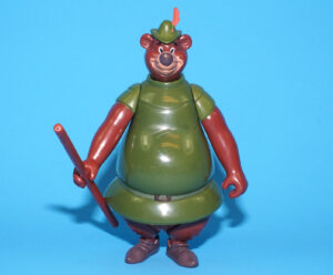 DISNEY HEROES ROBIN HOOD ACTION FIGURE LITTLE JOHN 100% COMPLETE 2004 FAMOSA