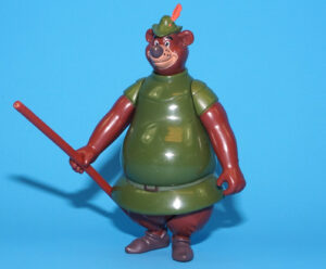DISNEY HEROES ROBIN HOOD ACTION FIGURE LITTLE JOHN 100% COMPLETE 2004 FAMOSA