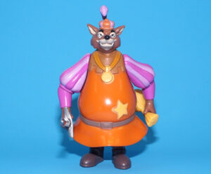 DISNEY HEROES ROBIN HOOD ACTION FIGURE SHERIFF OF NOTTINGHAM 100% COMPLETE 2004 FAMOSA