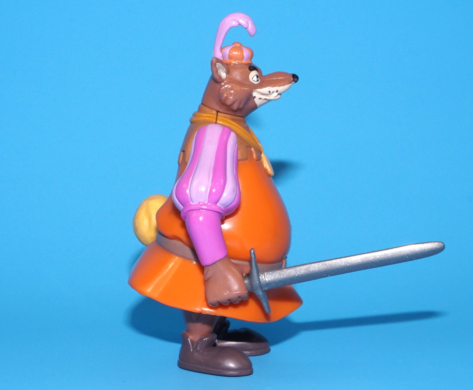 DISNEY HEROES ROBIN HOOD ACTION FIGURE SHERIFF OF NOTTINGHAM 100% COMPLETE 2004 FAMOSA - Image 3