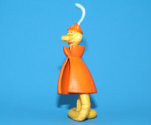 DISNEY HEROES ROBIN HOOD ACTION FIGURE SIR HISS 100% COMPLETE 2004 FAMOSA