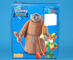 DISNEY HEROES ROBIN HOOD ACTION FIGURE FRIAR TUCK MIB NRFB EURO BOX 2004 FAMOSA