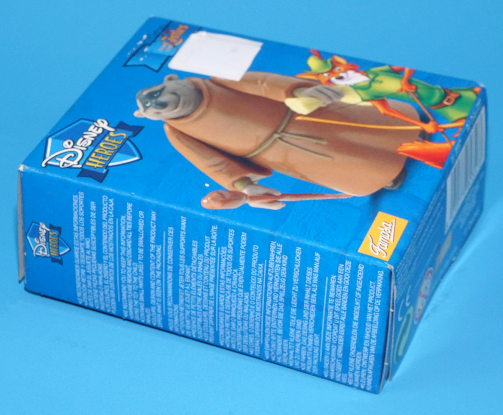 DISNEY HEROES ROBIN HOOD ACTION FIGURE FRIAR TUCK MIB NRFB EURO BOX 2004 FAMOSA - Image 3