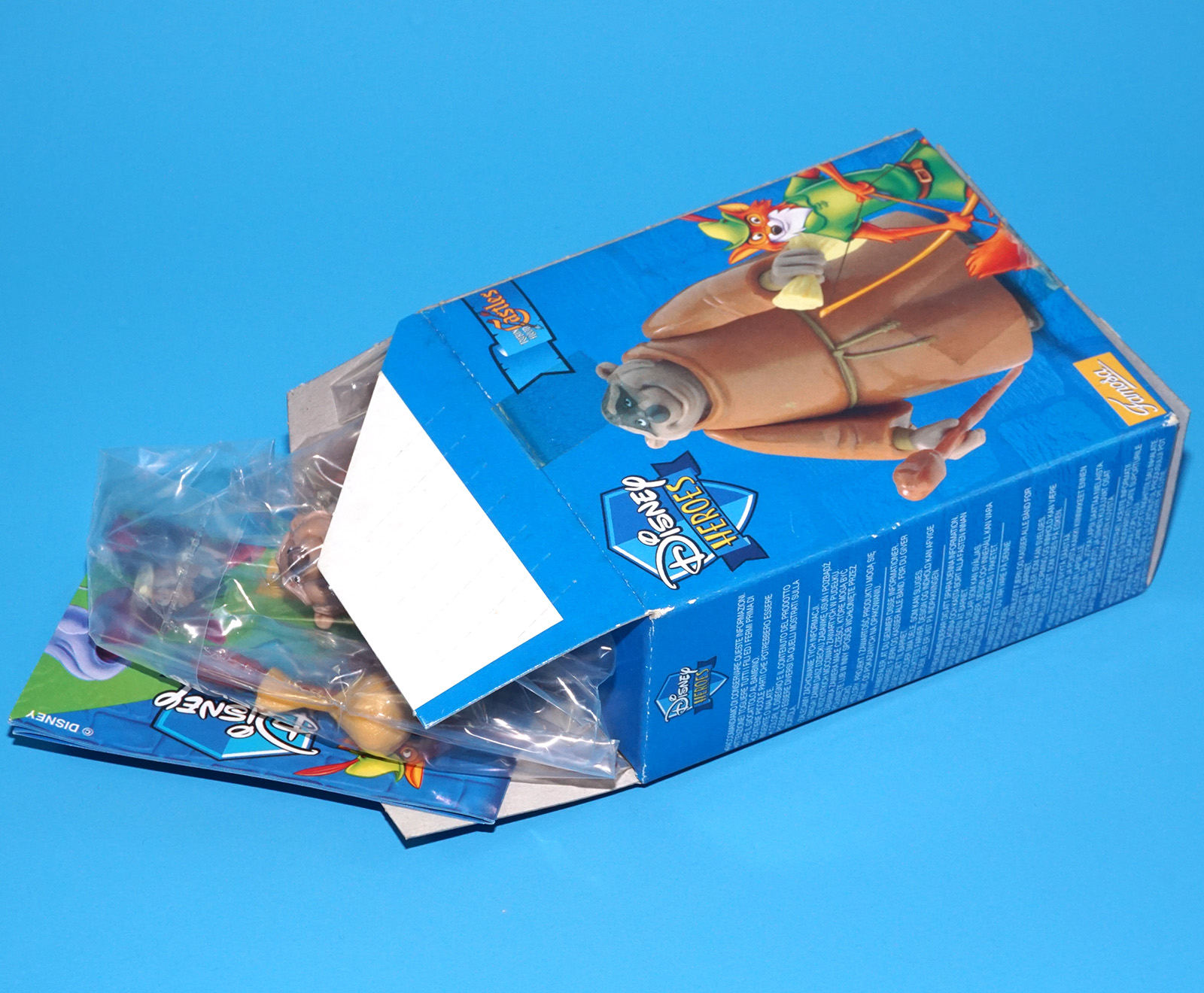 DISNEY HEROES ROBIN HOOD ACTION FIGURE FRIAR TUCK MIB NRFB EURO BOX 2004 FAMOSA - Image 8