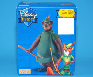 DISNEY HEROES ROBIN HOOD ACTION FIGURE LITTLE JOHN MIB MISB EURO BOX 2004 FAMOSA