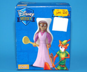 DISNEY HEROES ROBIN HOOD ACTION FIGURE MAID MARIAN MIB MISB EURO BOX 2004 FAMOSA