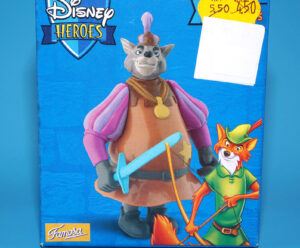 DISNEY HEROES ROBIN HOOD ACTION FIGURE SHERIFF OF NOTTINGHAM MIB MISB EURO BOX 2004 FAMOSA