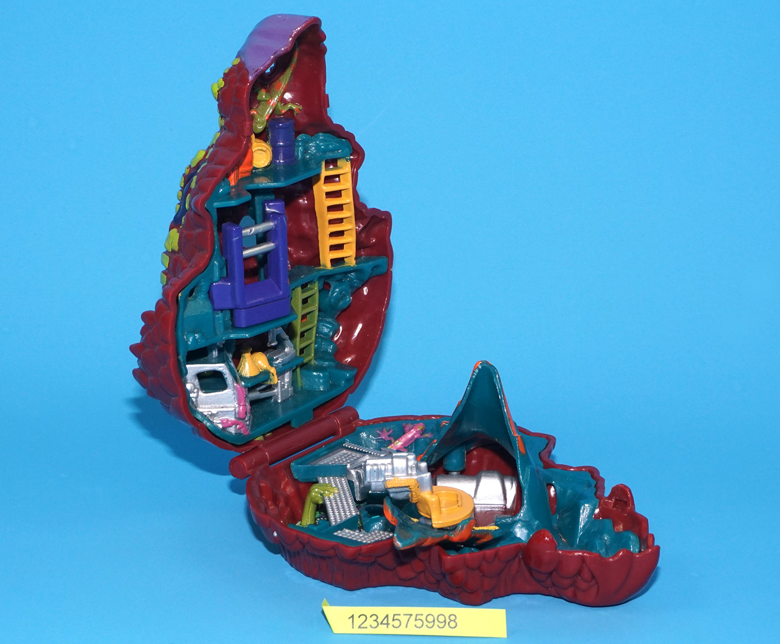 MIGHTY MAX DOOM ZONE BLOWS UP DINO LAB SHELL ONLY 1993 BLUEBIRD TOYS - Image 6