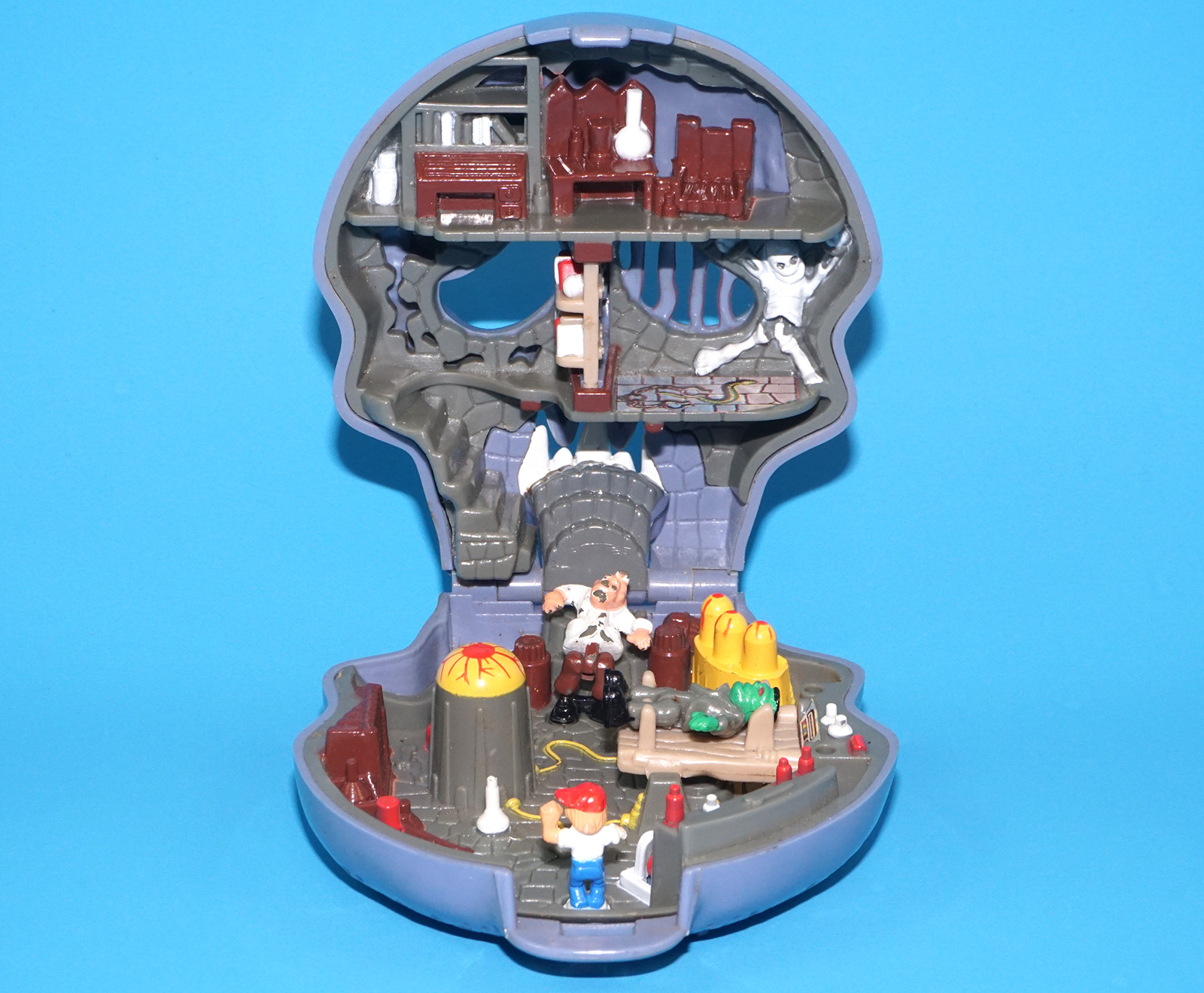 MIGHTY MAX DOOM ZONE ESCAPES FROM SKULL DUNGEON NEAR COMPLETE 1992 BLUEBIRD TOYS READ - Image 6